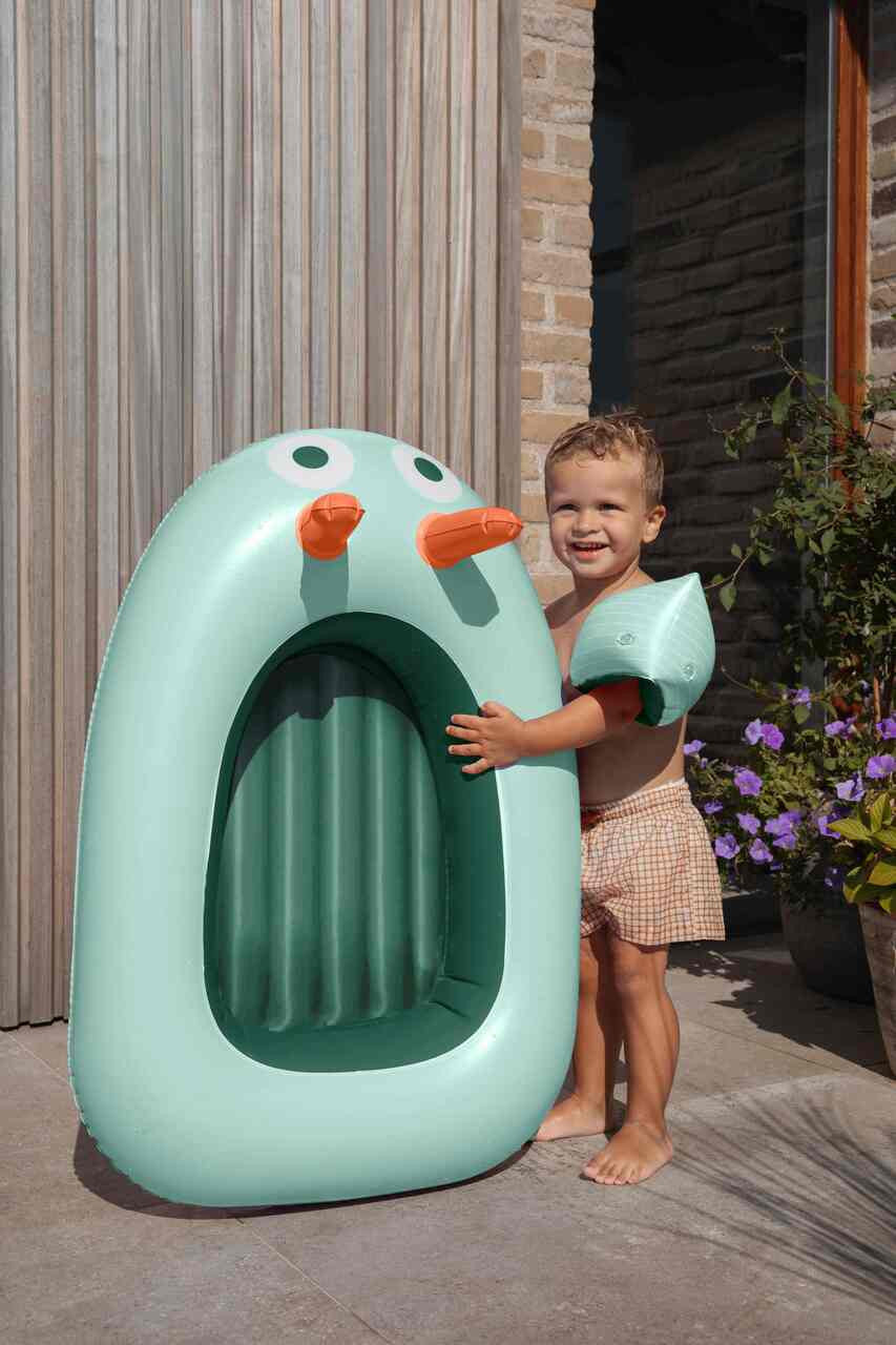 INFLATABLE BOAT - GARDEN GREEN