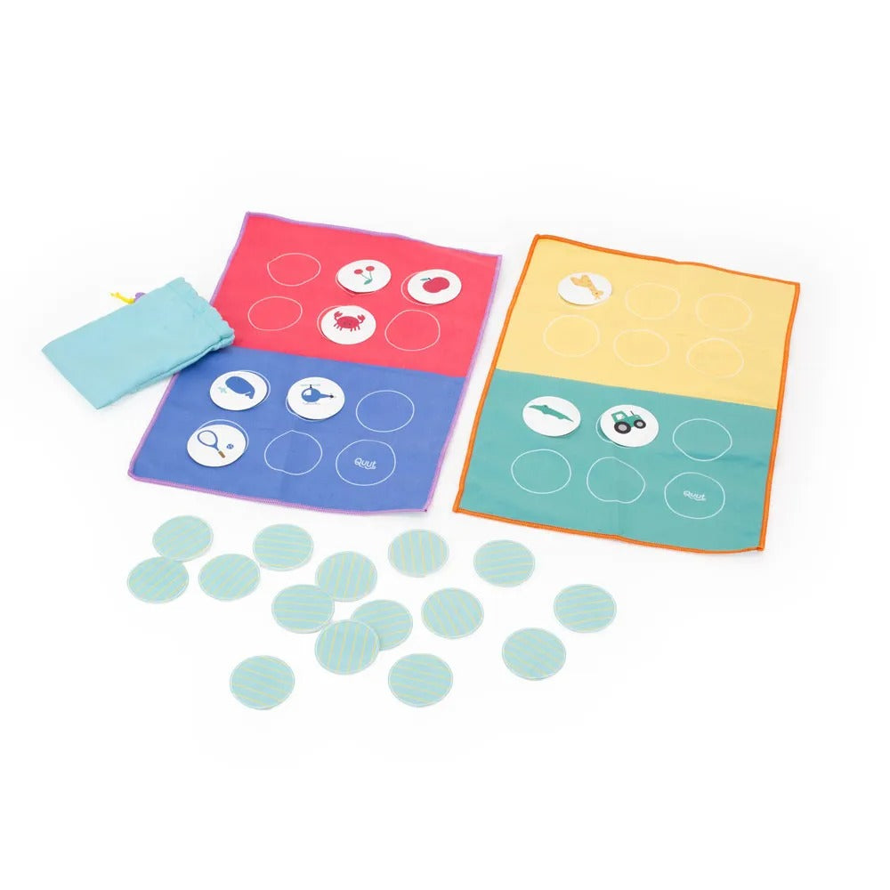 Quut Bingo Lotocolor travel game for kids