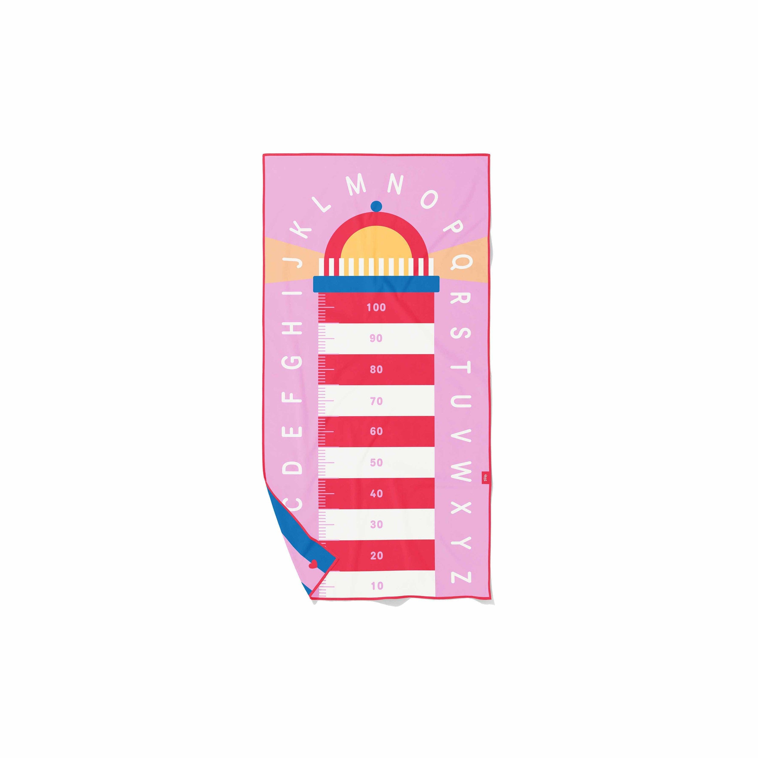 PLAYTOWELS - M (140 X 70CM) - LIGHTHOUSE CHERRY